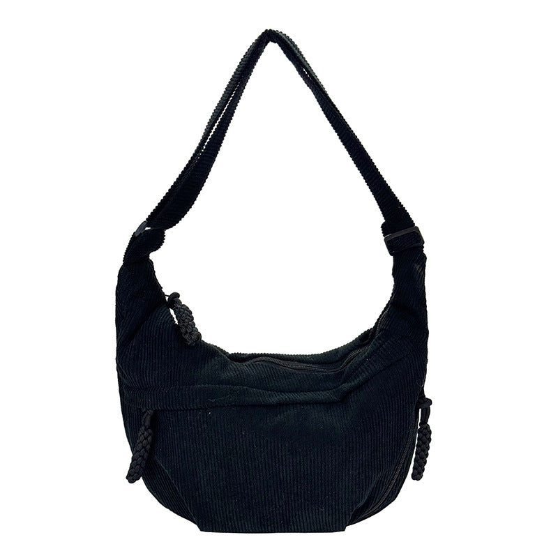Shoulder bag with artistic fan design Stornfield