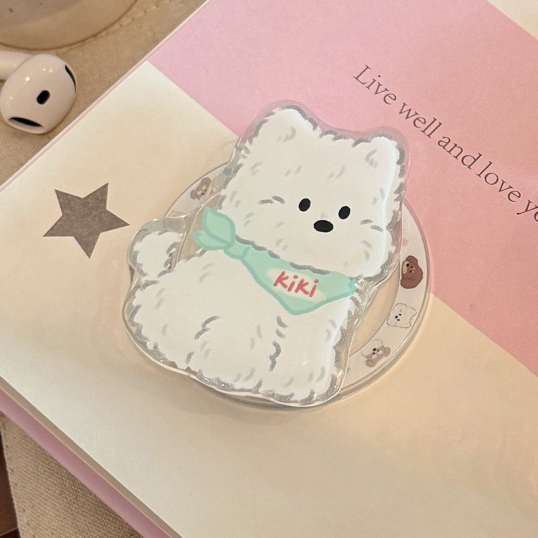 Magnetic smartphone holder in cute dog design Stornfield