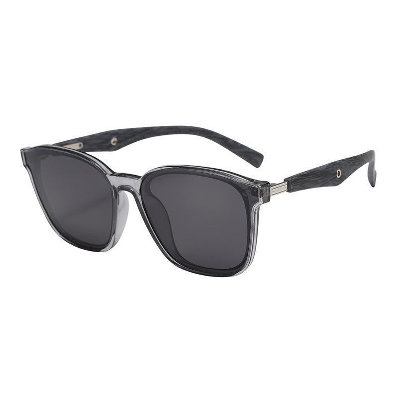 Women stylish oversized sunglasses with wooden accents Stornfield