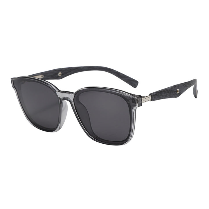 Women stylish oversized sunglasses with wooden accents Stornfield