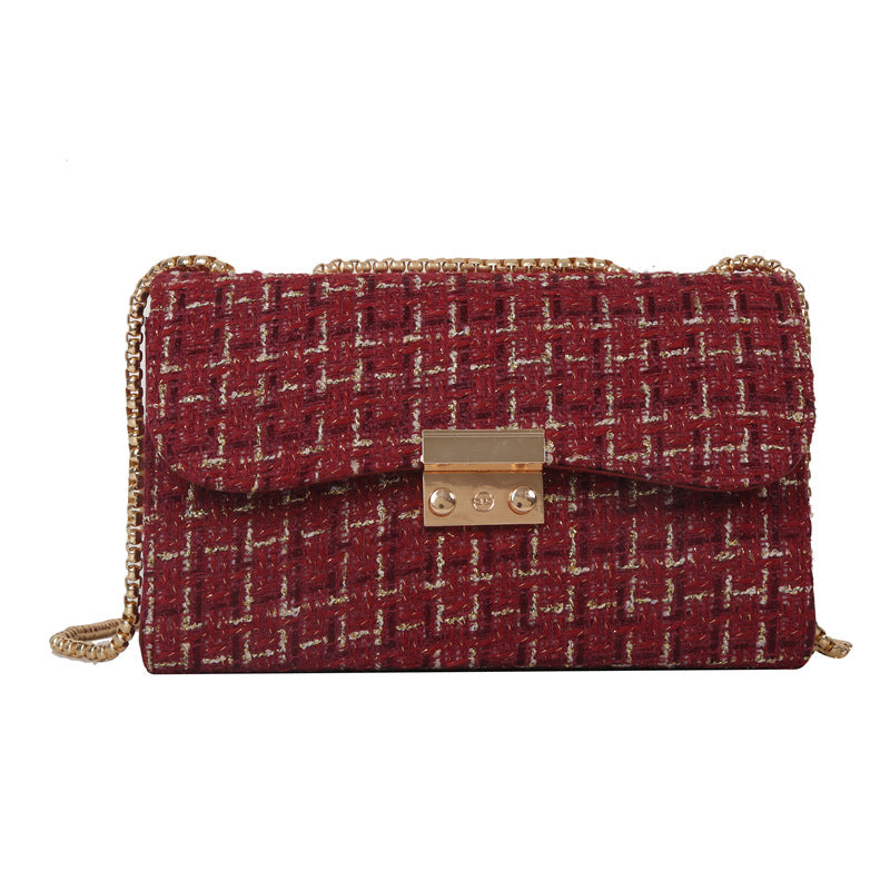 Elegant Textured Clutch Handbag