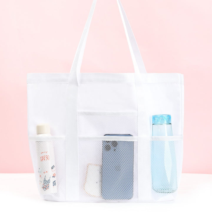 Multifunctional shopping bag with practical outer pockets Stornfield