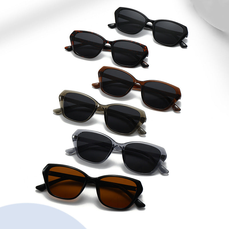 Women's modern rectangular sunglasses with sturdy frame Stornfield