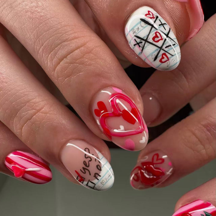 Creative Heart Nail Design Set Stornfield