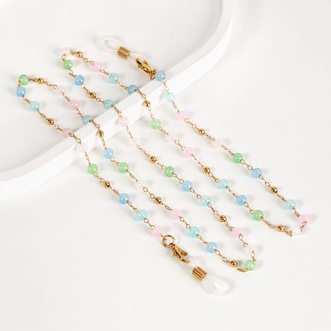 Beaded Eyewear Retainer Chain Stornfield