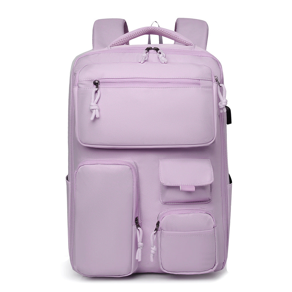 Multi-Pocket Urban Backpack