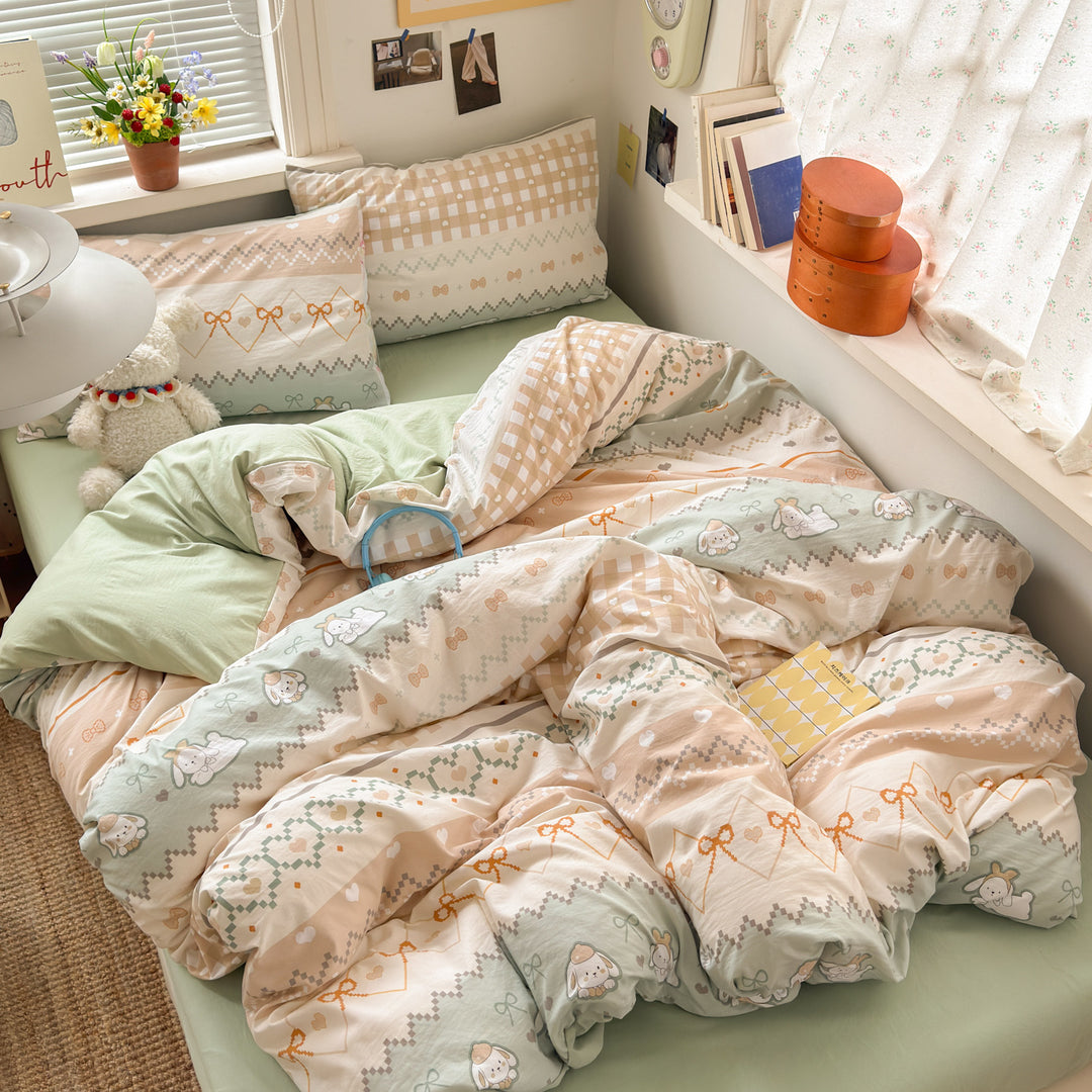 Bear-Themed Duvet Cover Set