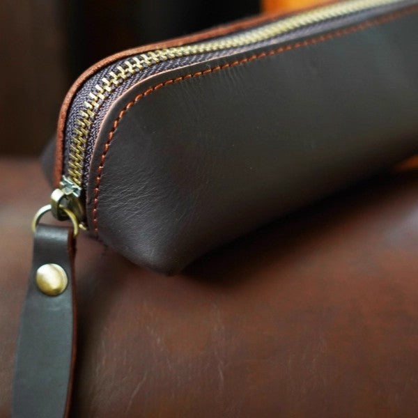 Stylish Leather Pencil Case Stornfield
