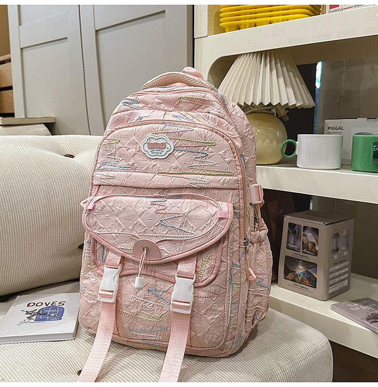 Fashion-Forward Utility School Backpack Stornfield