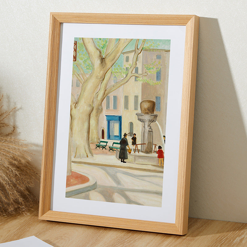 Framed Artistic Landscape Print