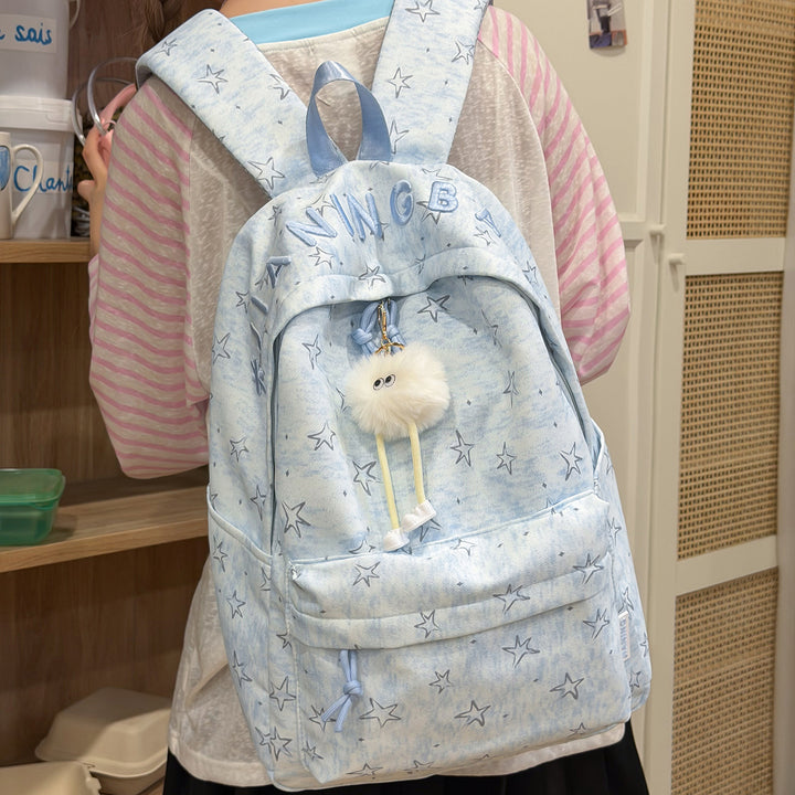 Women’s Stylish Star-Printed Backpack Stornfield