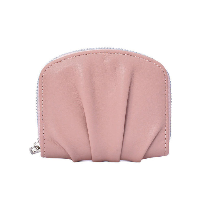 Sophisticated Textured Leather Coin Pouch Stornfield