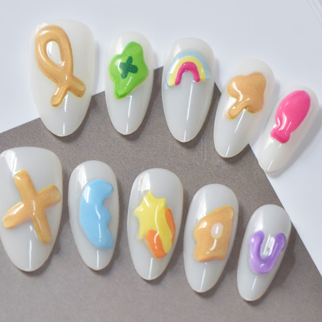 Artistic Gel Nail Art Design Stornfield