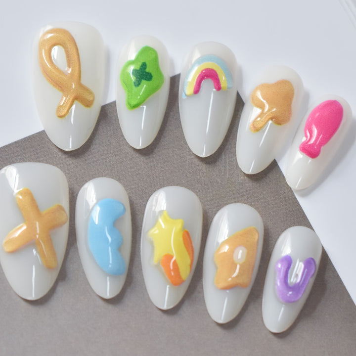 Artistic Gel Nail Art Design Stornfield