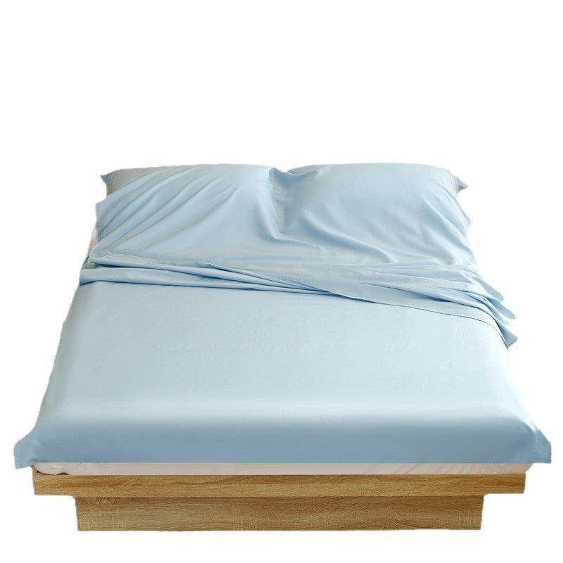 Microfiber Satin Fitted Sheet Set with Extra Soft Silky Matte Feel