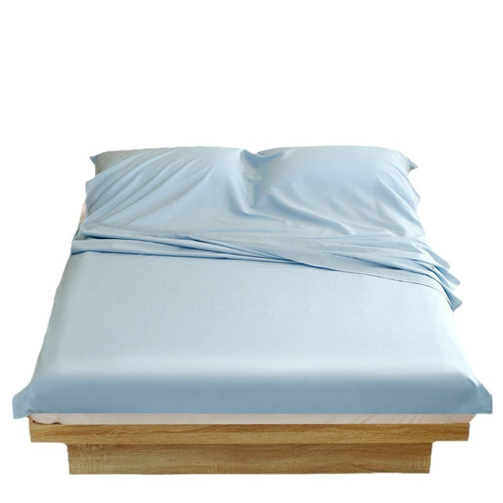 Microfiber Satin Fitted Sheet Set with Extra Soft Silky Matte Feel