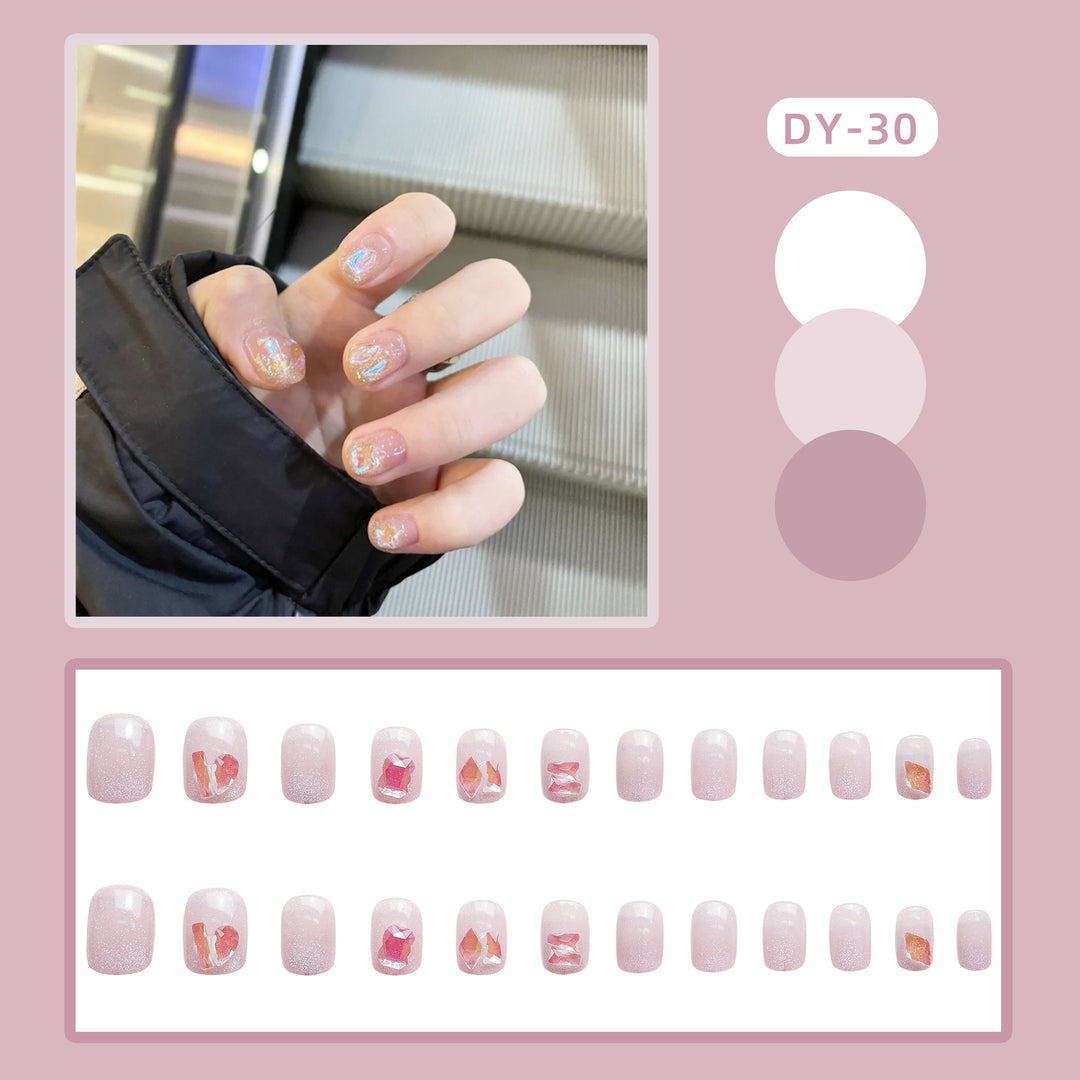 Sparkling Glittery Press-On Nail Set Stornfield