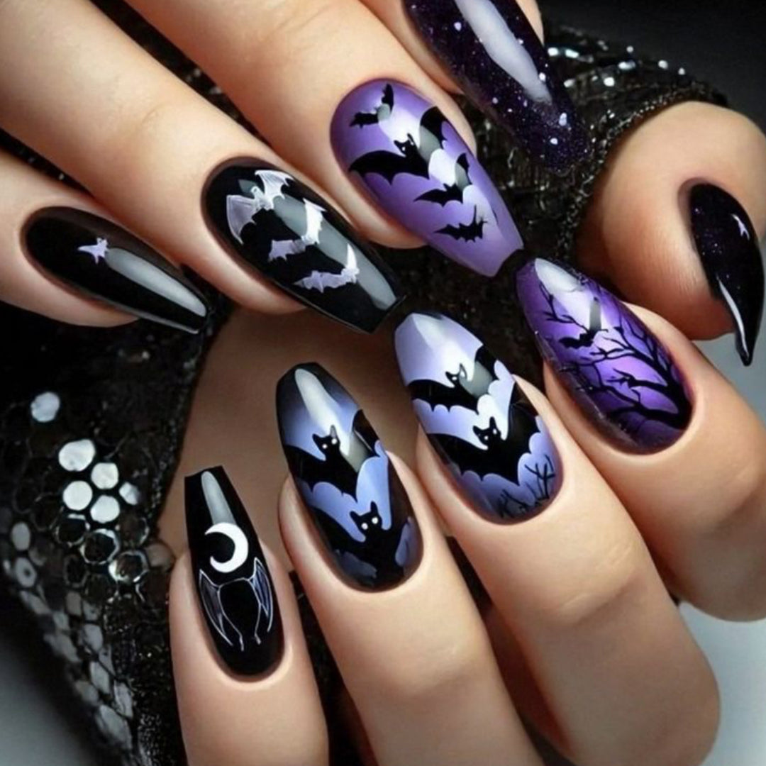 Halloween Bat Nail Art Set Stornfield
