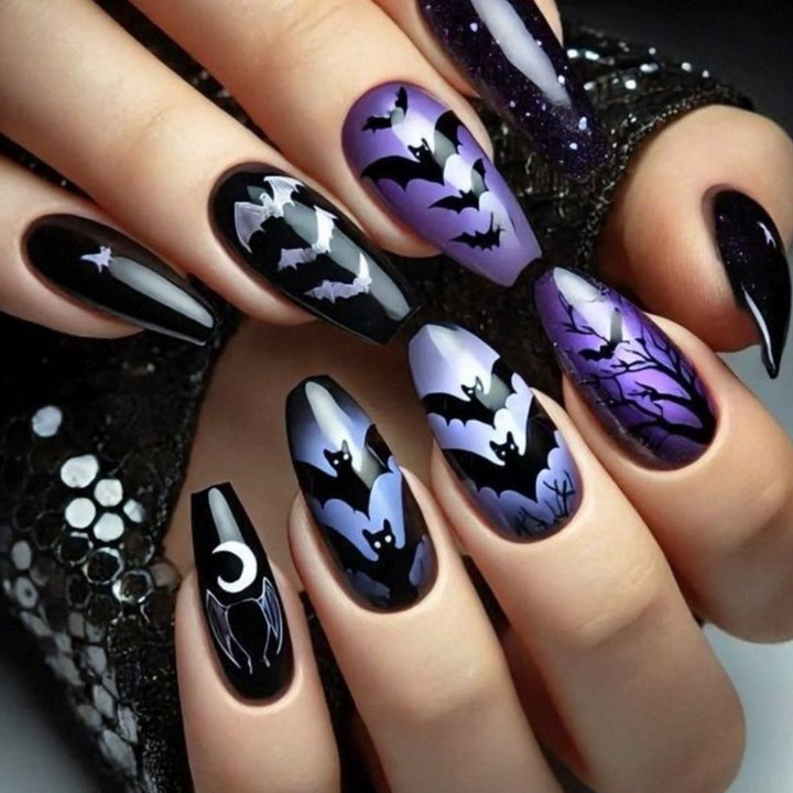 Halloween Bat Nail Art Set Stornfield