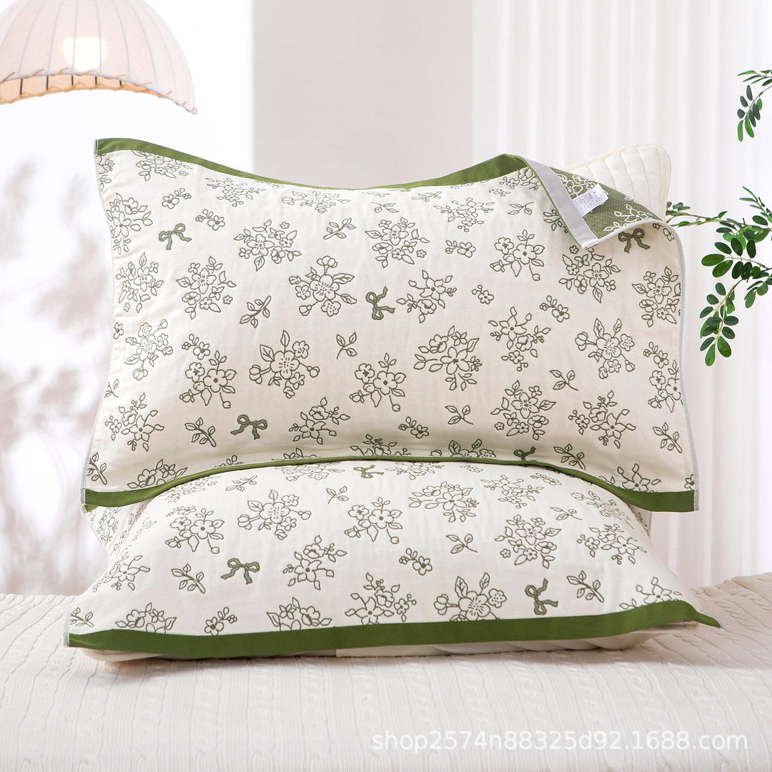 Women's pillowcase with high-quality, romantic floral pattern Stornfield