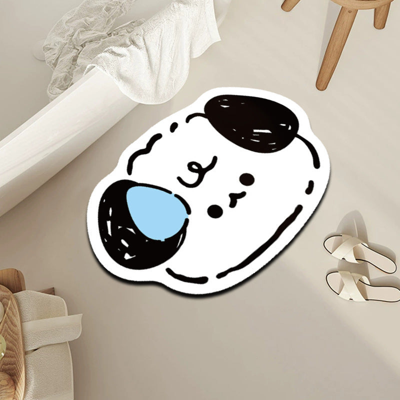 Creative Cartoon Tiger Bath Mat