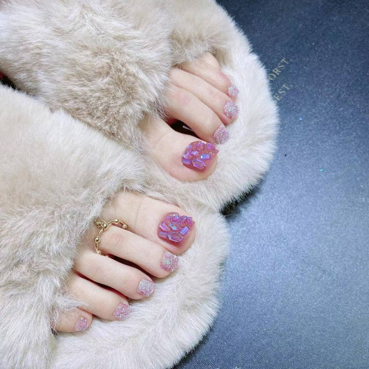 Artful house shoe nail art Stornfield