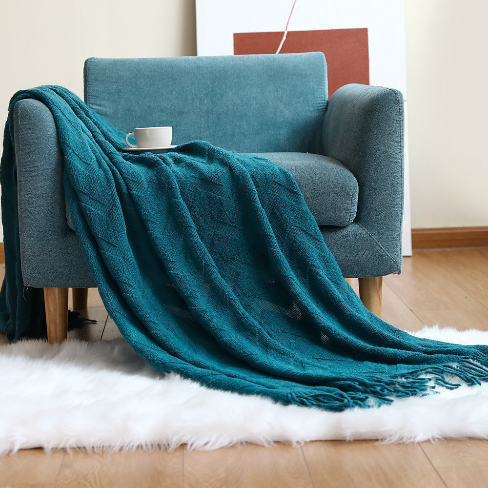 Ladies' throw blanket Stornfield