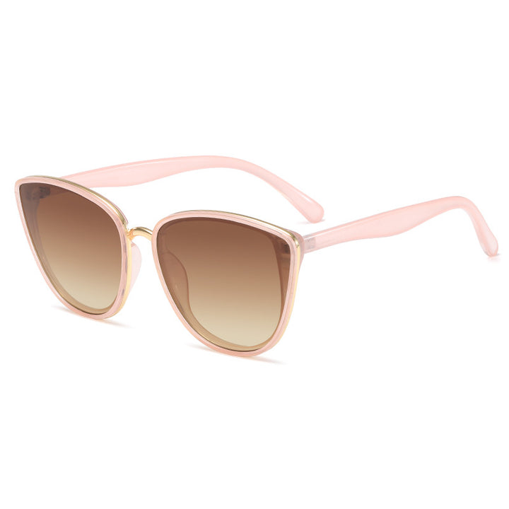 Women Cat-Eye Sunglasses with Transparent Frame and UV Protection Stornfield