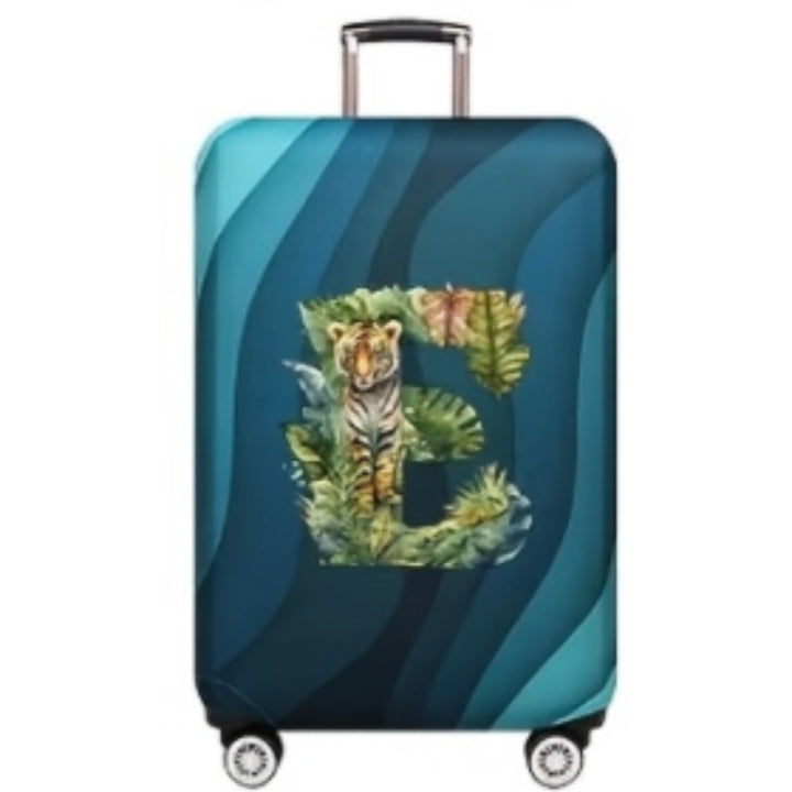 Women's hard-shell suitcase with stylish tiger design Stornfield