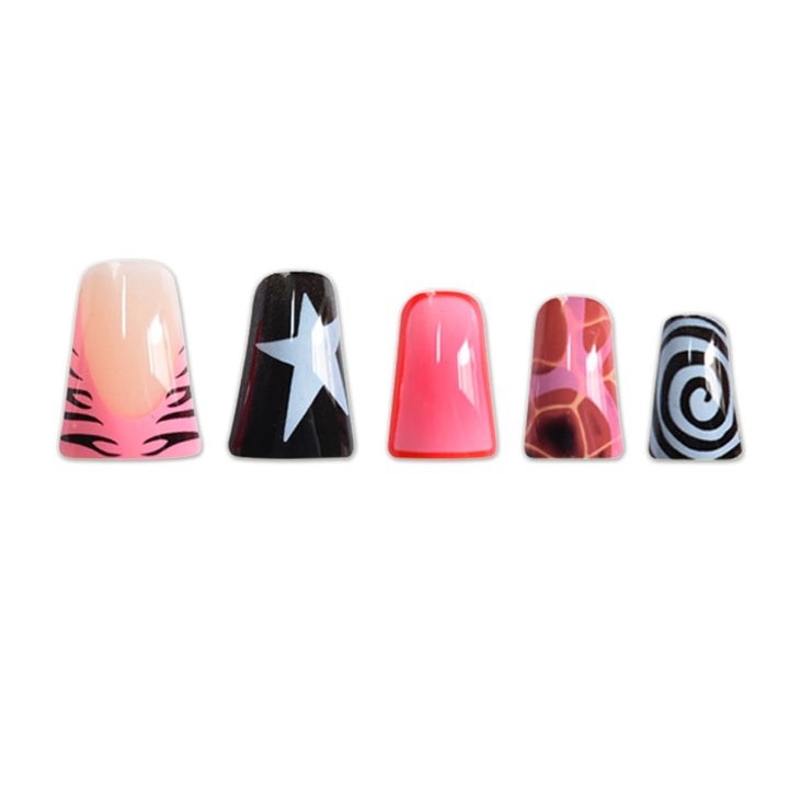 Artistic Abstract Nail Wraps Stornfield