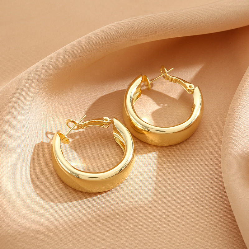 Elegant and Modern Creoles Made of High-Quality Metal Stornfield