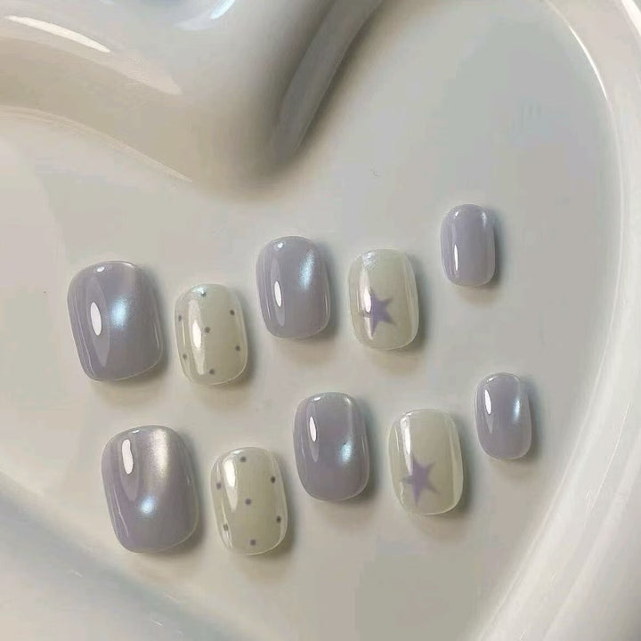Floral Design Press-On Nails Stornfield