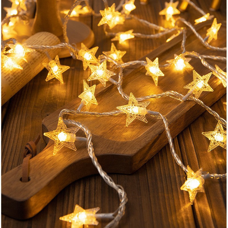 Globe LED String Lights With Waterproof Copper Wire And Textured Clear Bulbs Stornfield