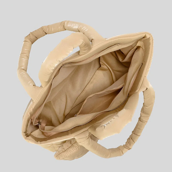 Padded Quilted Tote Bag