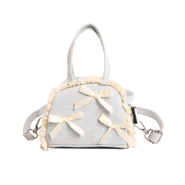 WoCharming Bow-Embellished Everyday Handbag Stornfield