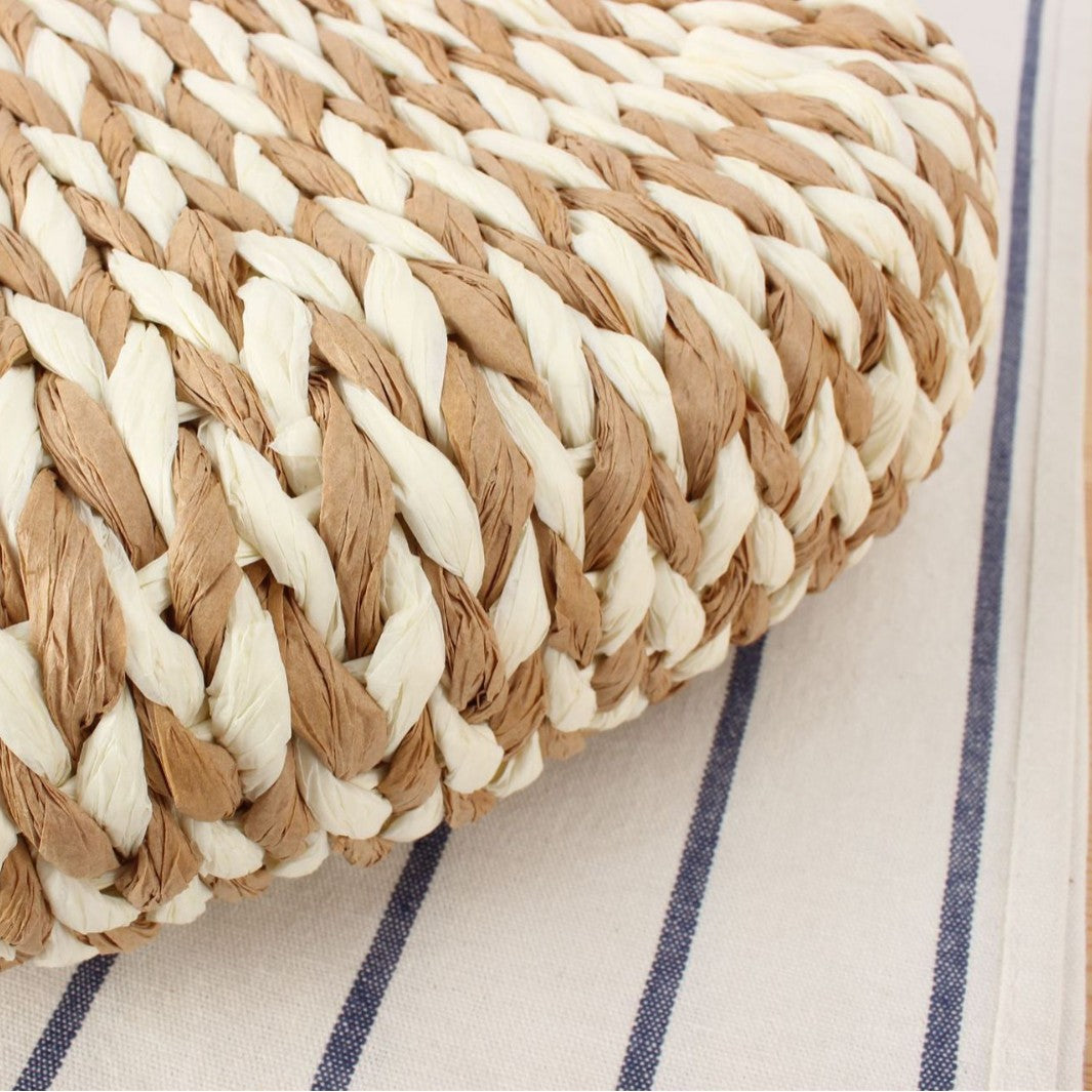 Wicker bag in modern design with artistic weaving Stornfield