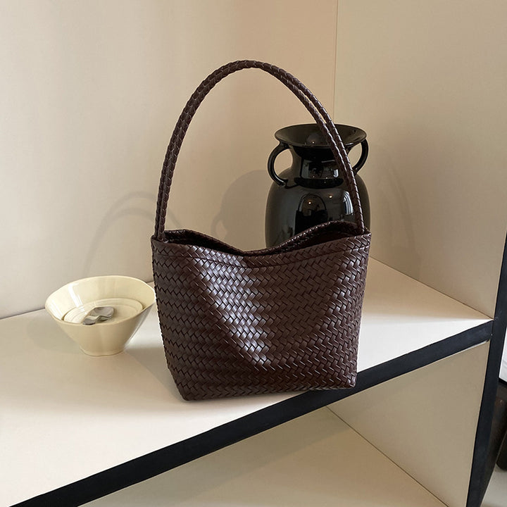 Woven Texture Tote Bag