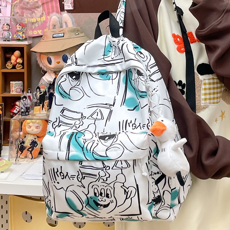 Backpack in Modern Comic Design Stornfield