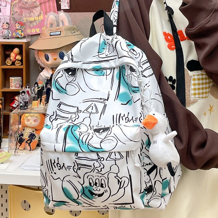 Backpack in Modern Comic Design Stornfield