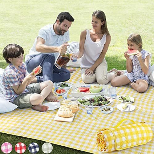 Picnic Blanket with Water-Resistant Backing Stornfield