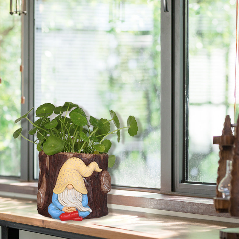 Decorative Gnome Planter