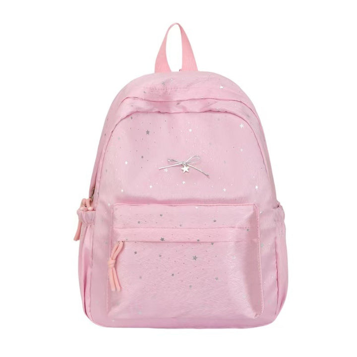 Backpack with Glittering Star Motif and Versatile Storage Options Stornfield