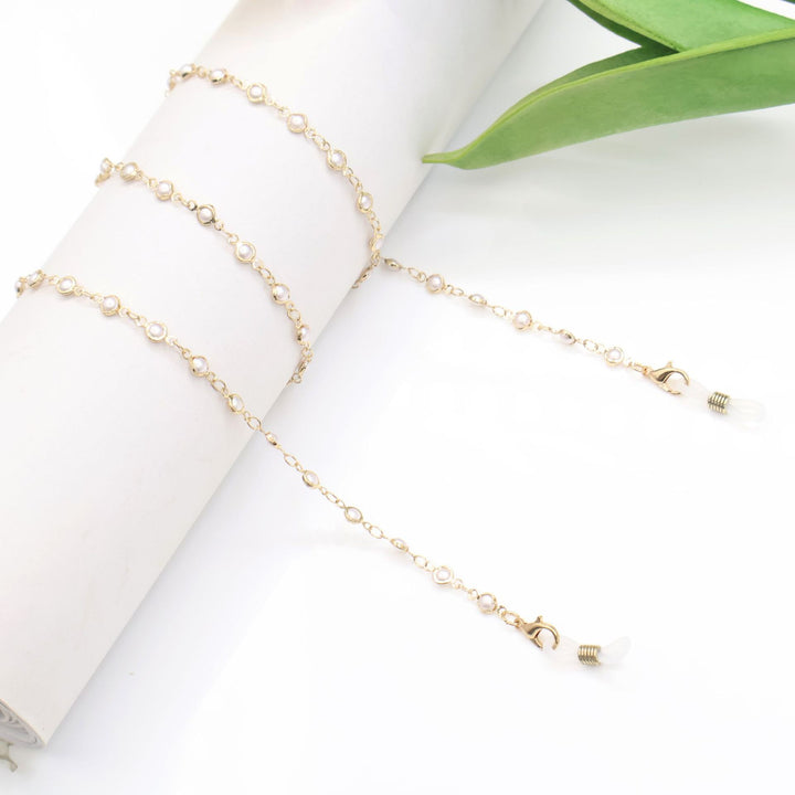 Pearl Accented Eyewear Chain Stornfield