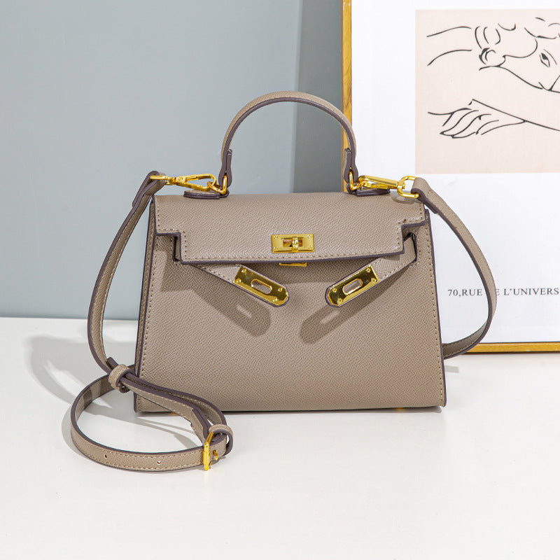 Vintage-Inspired Structured Handbag  1791995440