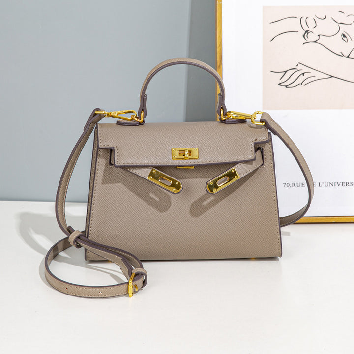Vintage-Inspired Structured Handbag  1791995440