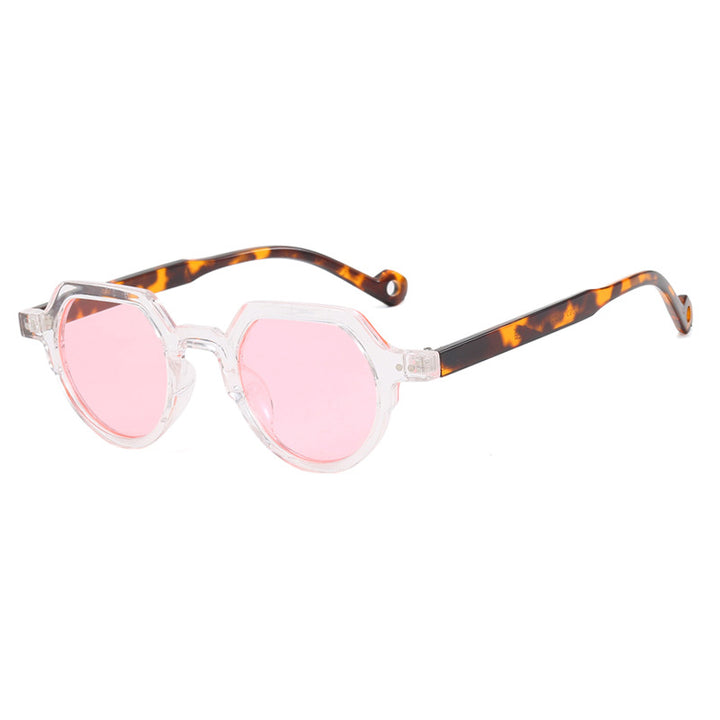 Women's geometric sunglasses with protective UV filter and sturdy frame Stornfield