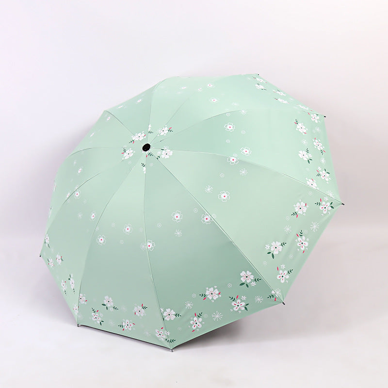 Women's Stylish Folding Umbrella with Floral Patterns Stornfield