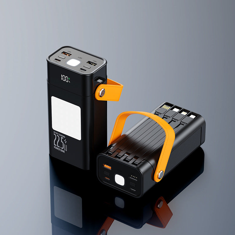 Portable power bank with fast charging port and LED display Stornfield