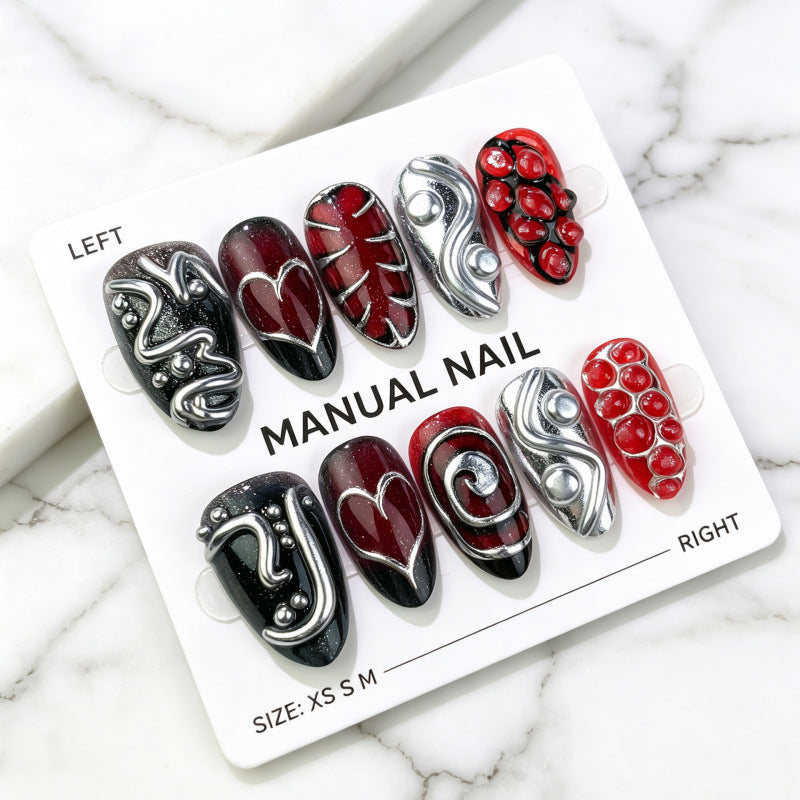 Decorative Artistry Press-On Nails