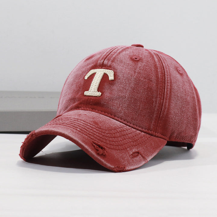 Men's Distressed Denim Cap Stornfield